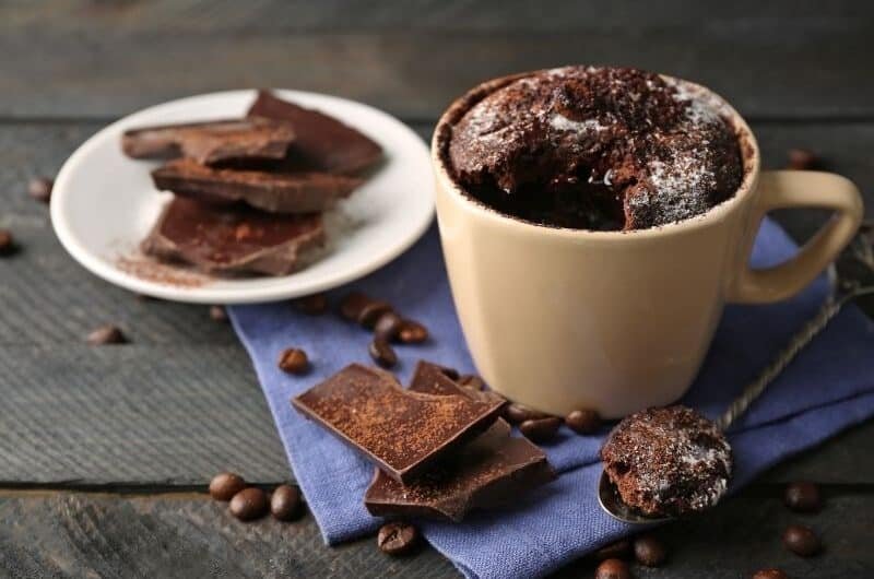 ช็อกโกแลตลาวา ไมโครเวฟ (Chocolate Lava)